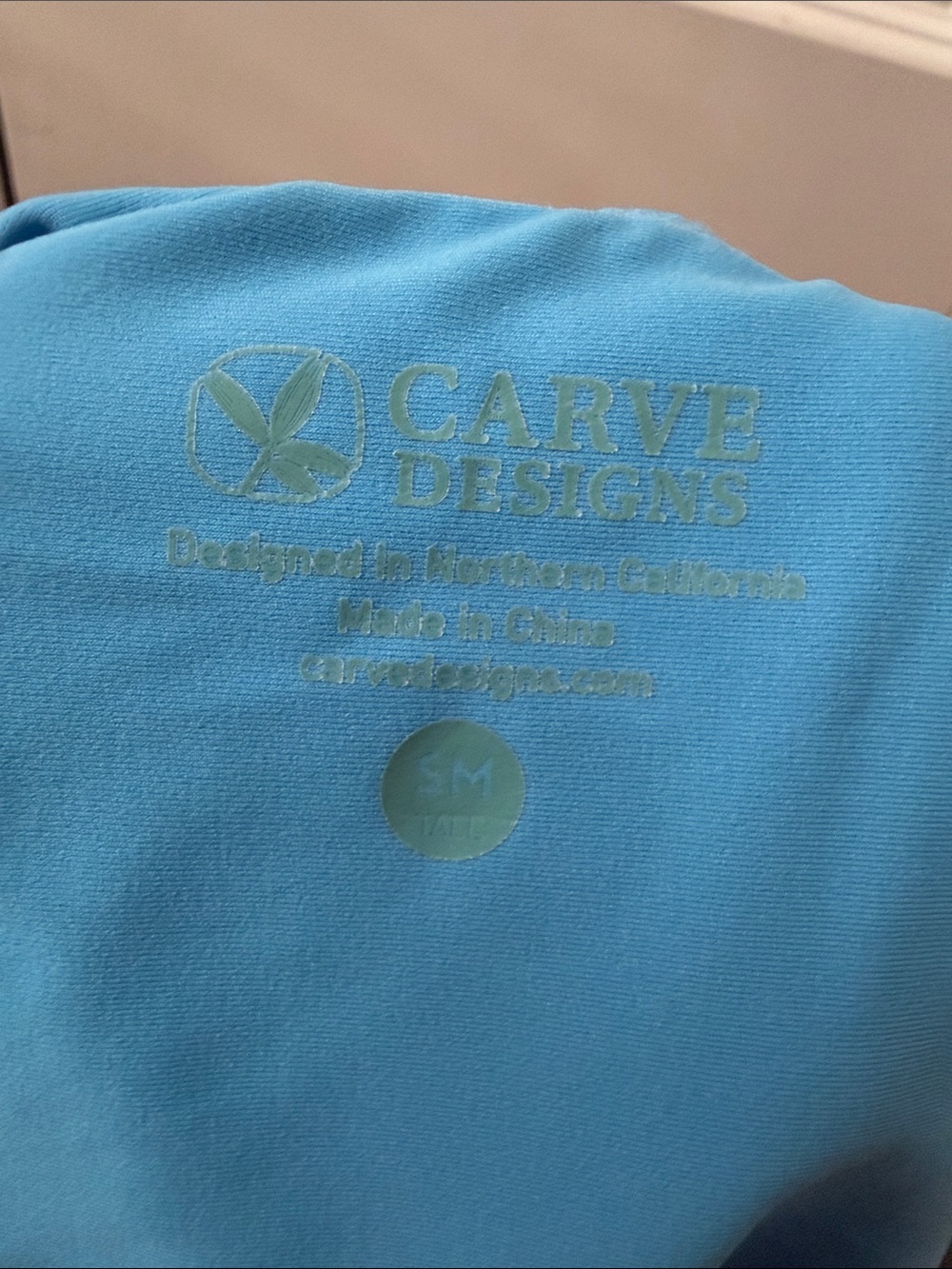 Carve Designs Light Blue One-Piece Swimsuit Size Small - Picture 3 of 3